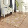 Thumbnail1 of Carmel Shells 841412 39"x59" Sand Indoor/Outdoor Area Rug