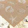 Thumbnail4 of Carmel Shells 841412 39"x59" Sand Indoor/Outdoor Area Rug more views
