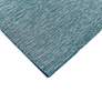 Thumbnail2 of Carmel Texture Stripe 842204 3'3"x4'11" Aqua Area Rug more views