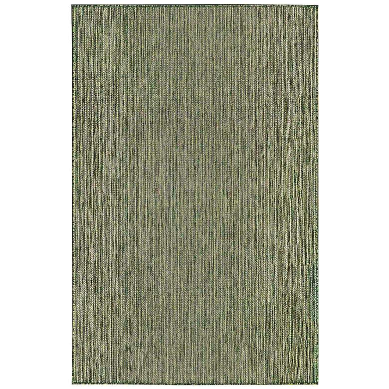 Image 1 Carmel Texture Stripe 842206 4'10"x7'6" Green Area Rug