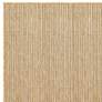 Thumbnail3 of Carmel Texture Stripe 842212 6'6"x9'4" Sand Outdoor Area more views