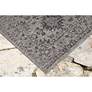 Thumbnail2 of Carmel Vintage Floral 841848 7'10"x9'10" Black Area Rug more views