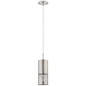 Image1 of Carmelia 5"W Mini Pendant Satin Nickel Finish