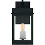 3_Carmen 1-Light Matte Black Outdoor Wall Lantern more views