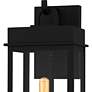 5_Carmen 1-Light Matte Black Outdoor Wall Lantern more views