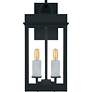 3_Carmen 2-Light Matte Black Outdoor Wall Lantern more views