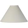 1_Carmilla Ivory Linen Empire Lamp Shade 4x14x8x9.5 (Spider)