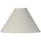 Carmilla Ivory Linen Empire Lamp Shade 4x14x8x9.5 (Spider)