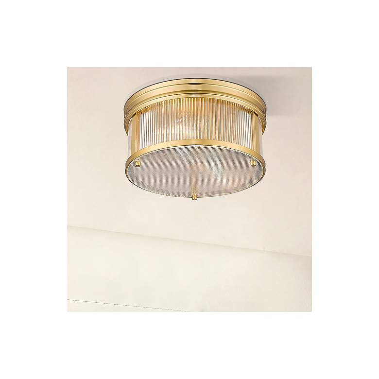 Image 1 Carnaby 13" Wide Modern Gold Ceiling Light
