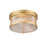 6_Carnaby 13" Wide Modern Gold Ceiling Light more views