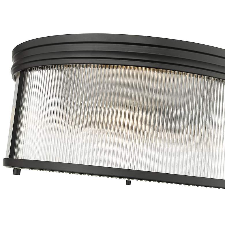 Image 7 Carnaby 18" Wide Matte Black Ceiling Light more views