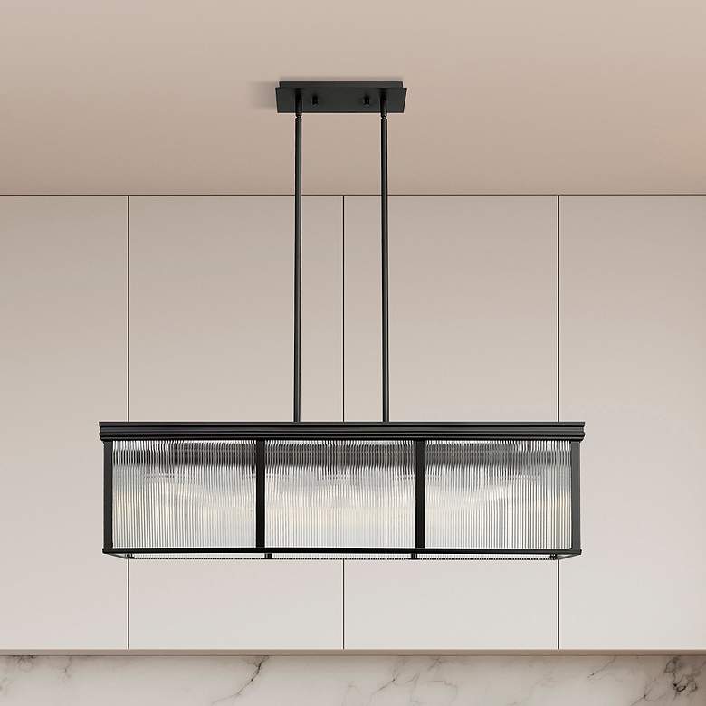 Image 1 Carnaby by Z-Lite Matte Black 10 Light Pendant