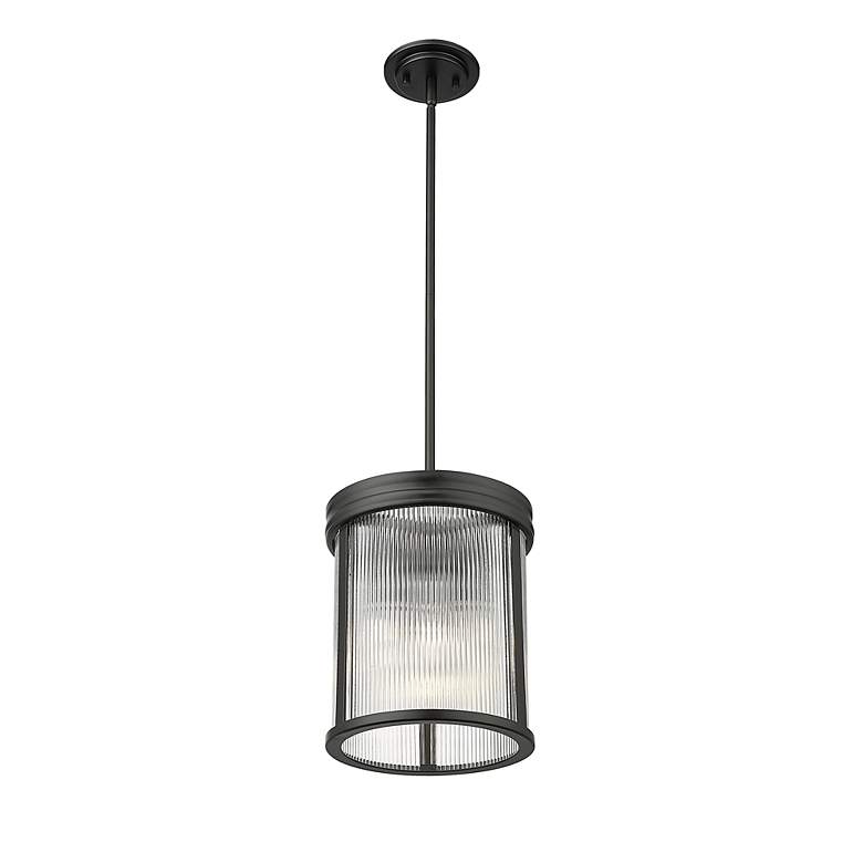 Image 6 Carnaby by Z-Lite Matte Black 3 Light Pendant more views