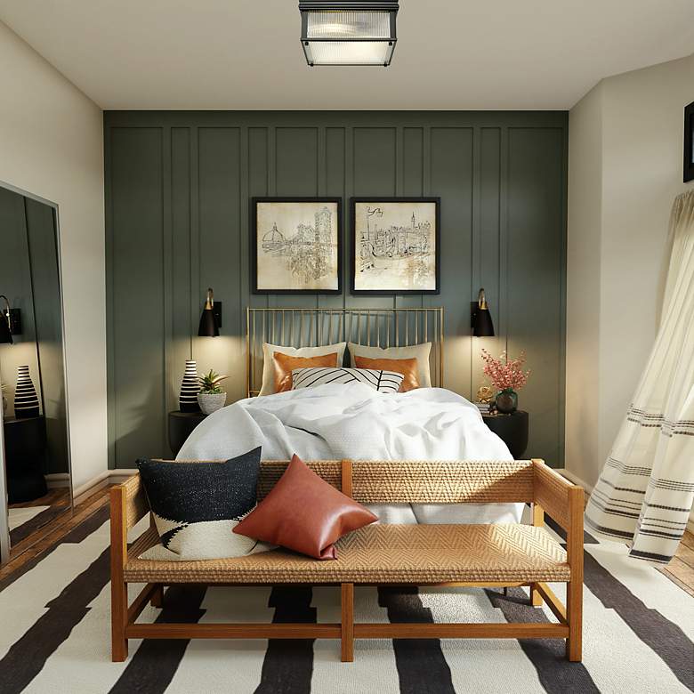 Image 3 Carnaby by Z-Lite Matte Black 4 Light Flush Mount more views