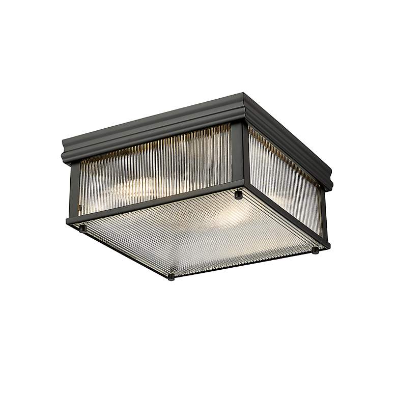 Image 6 Carnaby by Z-Lite Matte Black 4 Light Flush Mount more views
