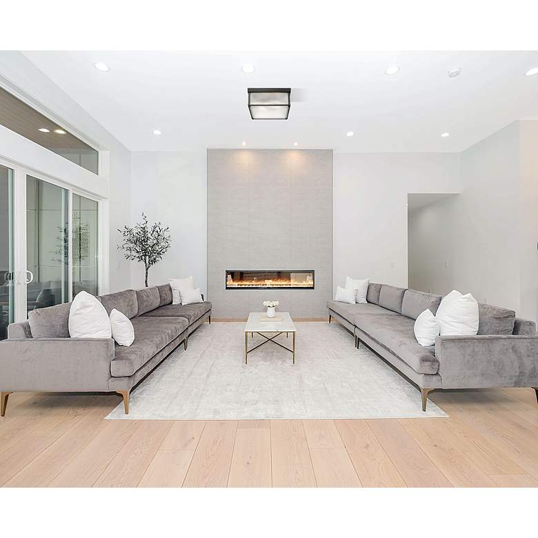 Image 3 Carnaby by Z-Lite Matte Black 4 Light Flush Mount more views