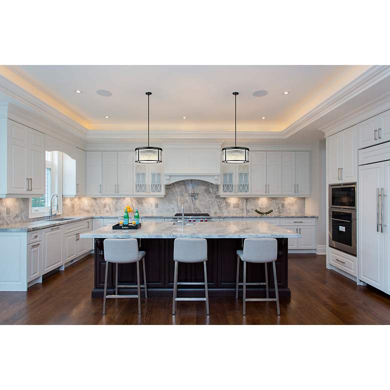 Image 4 Carnaby by Z-Lite Matte Black 6 Light Chandelier more views