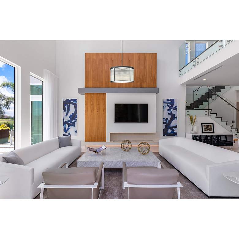 Image 3 Carnaby by Z-Lite Matte Black 9 Light Chandelier more views