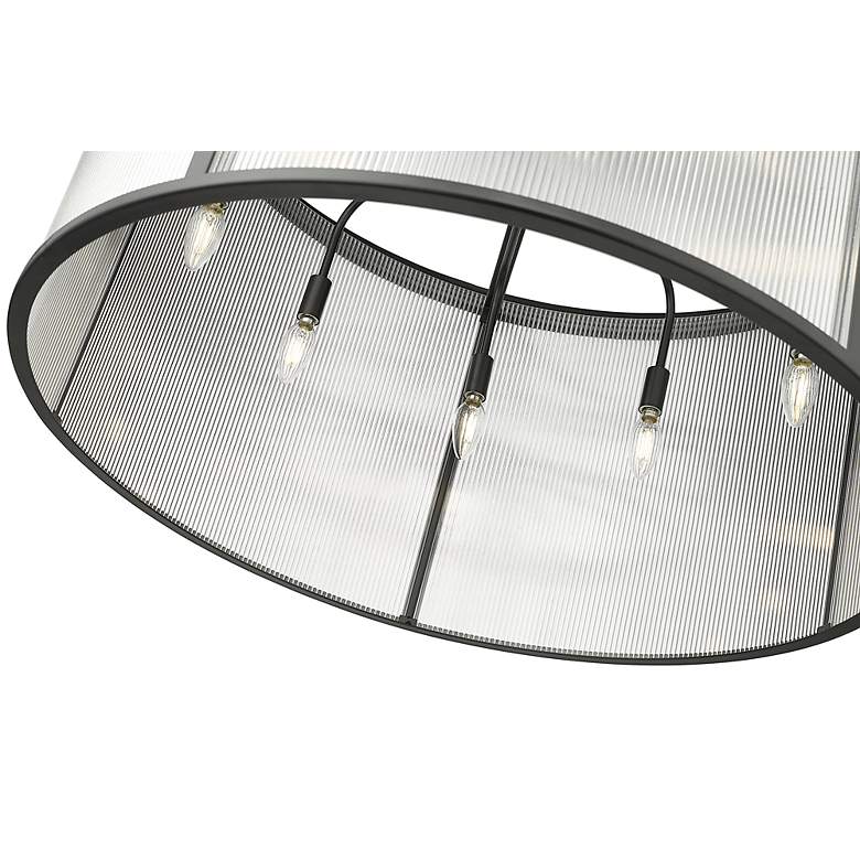 Image 7 Carnaby by Z-Lite Matte Black 9 Light Chandelier more views