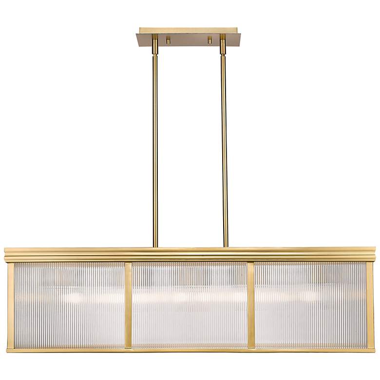 Image 1 Carnaby by Z-Lite Modern Gold 10 Light Pendant