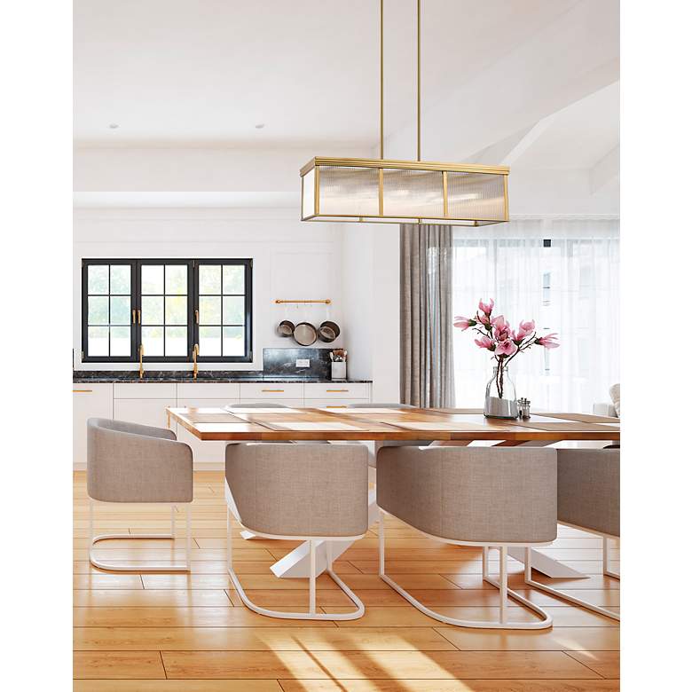 Image 3 Carnaby by Z-Lite Modern Gold 10 Light Pendant more views