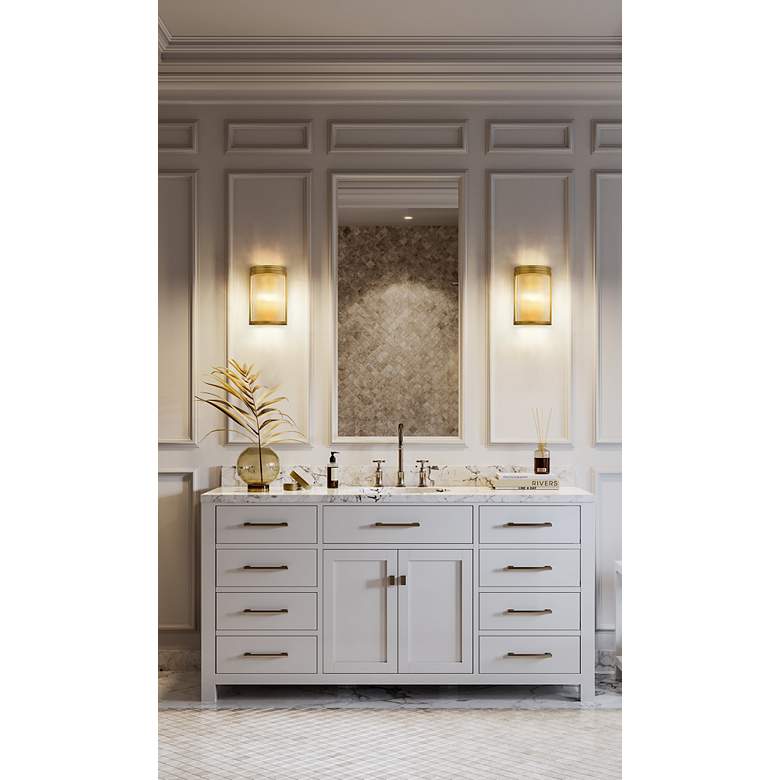 Image 4 Carnaby by Z-Lite Modern Gold 2 Light Wall Sconce more views