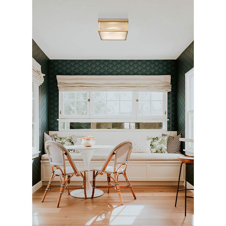 Image 4 Carnaby by Z-Lite Modern Gold 4 Light Flush Mount more views