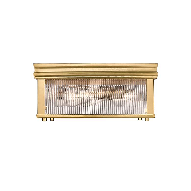 Image 5 Carnaby by Z-Lite Modern Gold 4 Light Flush Mount more views