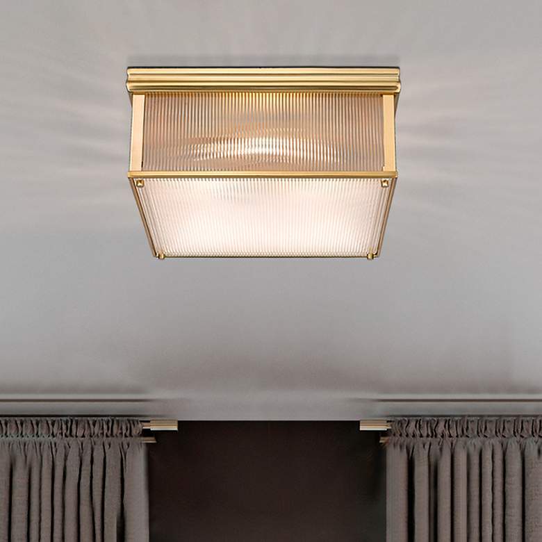 Image 1 Carnaby by Z-Lite Modern Gold 4 Light Flush Mount