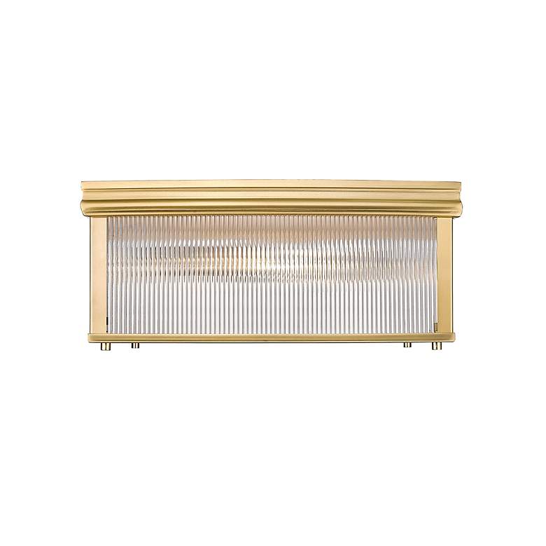 Image 5 Carnaby by Z-Lite Modern Gold 4 Light Flush Mount more views