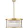 Carnaby by Z-Lite Modern Gold 6 Light Chandelier