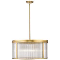 Carnaby by Z-Lite Modern Gold 6 Light Chandelier