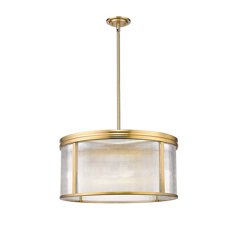 Image 5 Carnaby by Z-Lite Modern Gold 6 Light Chandelier more views