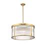6_Carnaby by Z-Lite Modern Gold 6 Light Chandelier more views