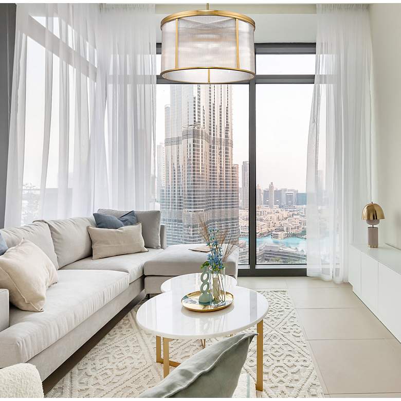 Image 4 Carnaby by Z-Lite Modern Gold 9 Light Chandelier more views