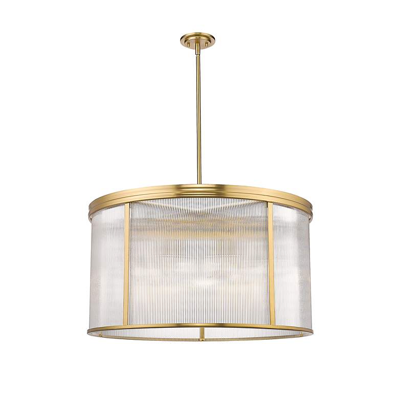 Image 5 Carnaby by Z-Lite Modern Gold 9 Light Chandelier more views