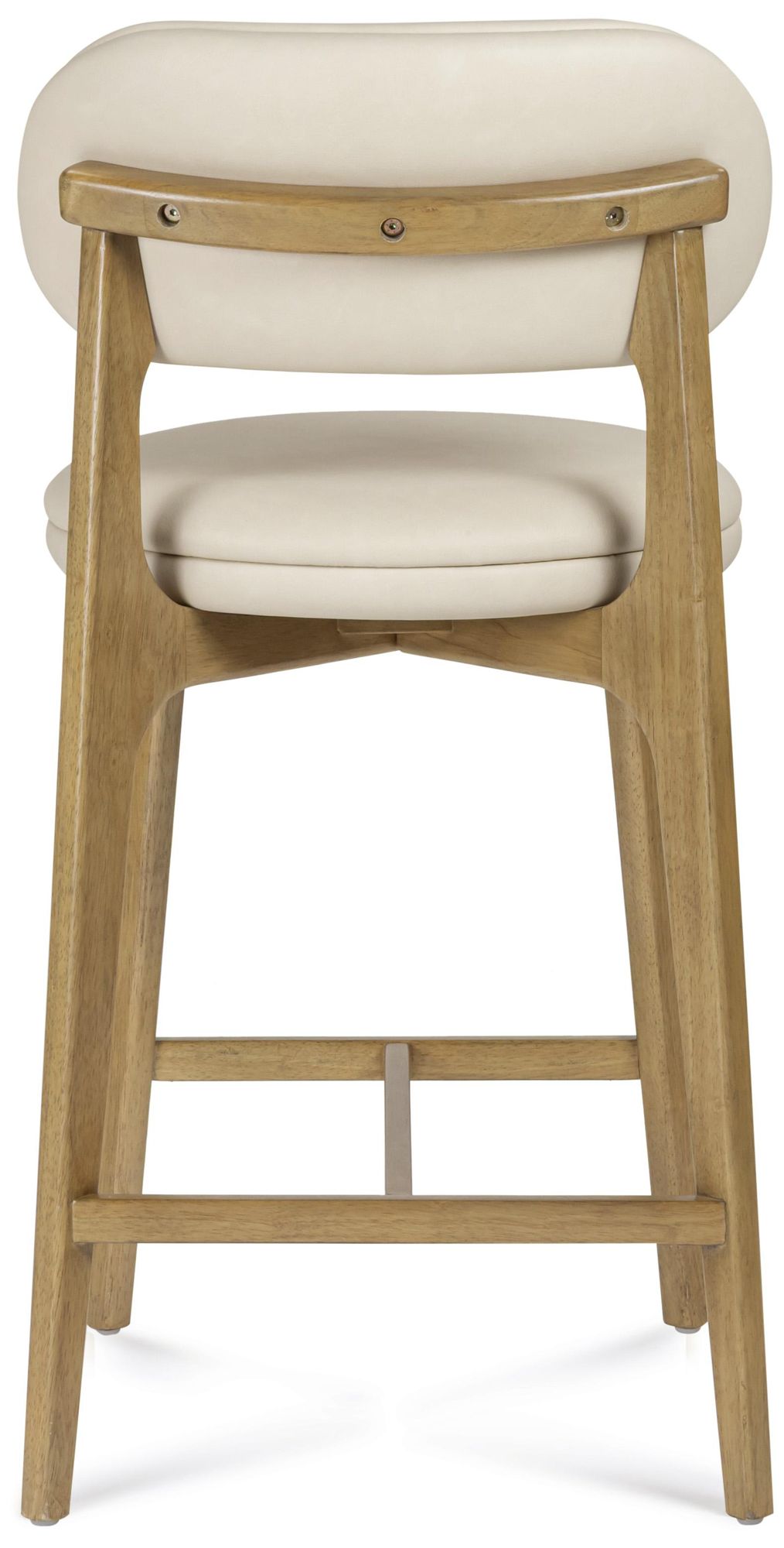 Image 4 Carnation Cream Perfomance Vegan Leather Counter Stool more views