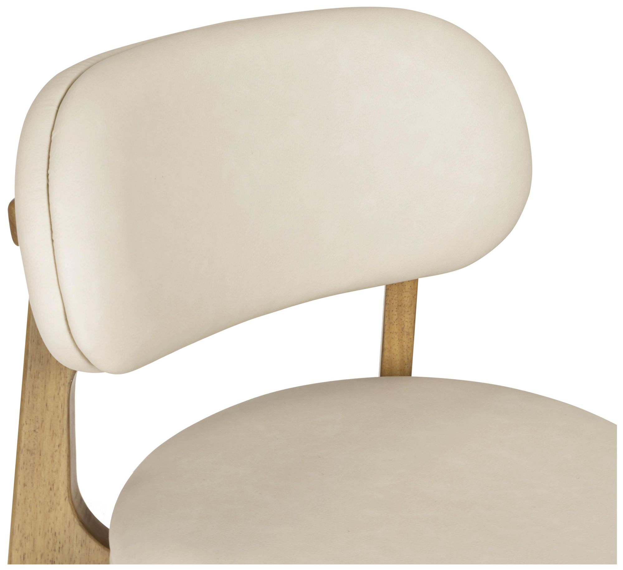 Image 5 Carnation Cream Perfomance Vegan Leather Counter Stool more views