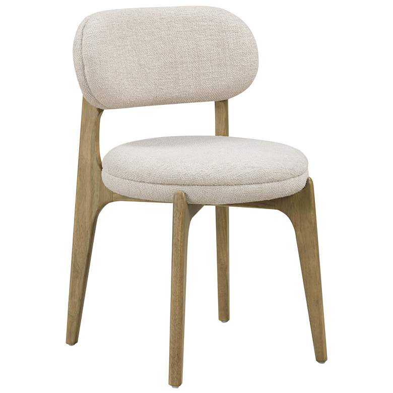 Image 1 Carnation Cream Performance Fabric Dining Chair