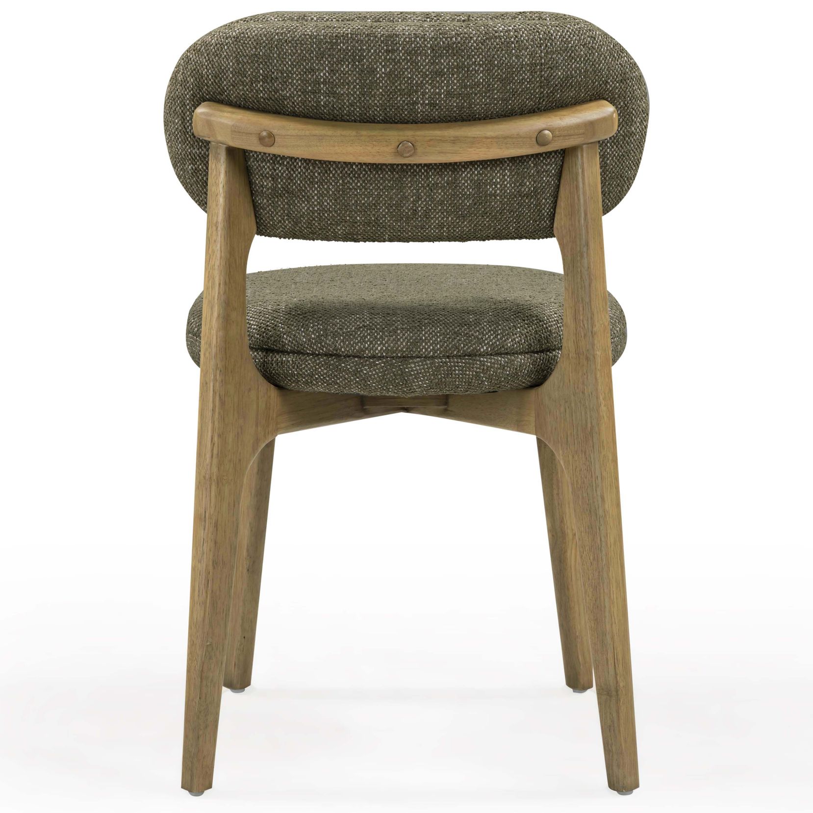 Image 2 Carnation Green Performance Fabric Dining Chair more views