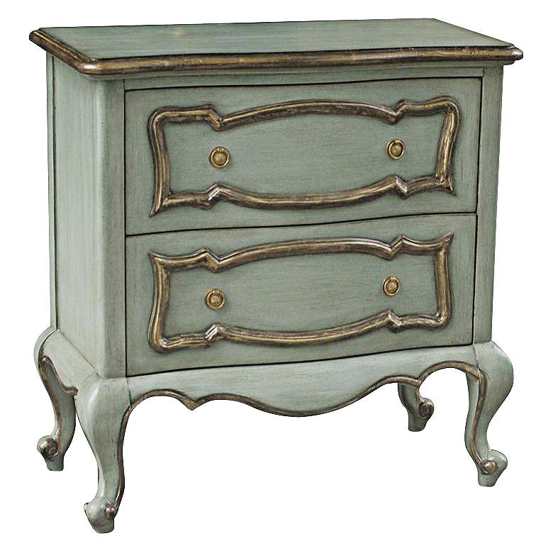 Image 1 Carney Aged 2-Drawer Accent Chest