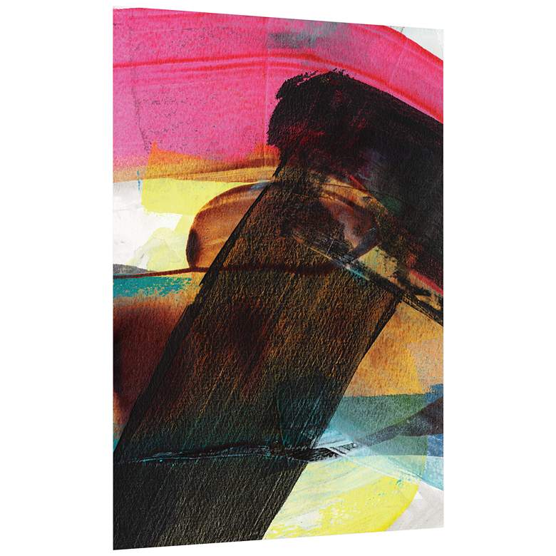 Image 3 Carnival Abstract I 48" High Printed Glass Wall Art more views