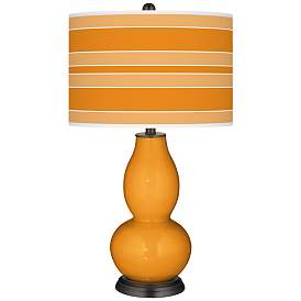 Image1 of Carnival Bold Stripe Double Gourd Table Lamp