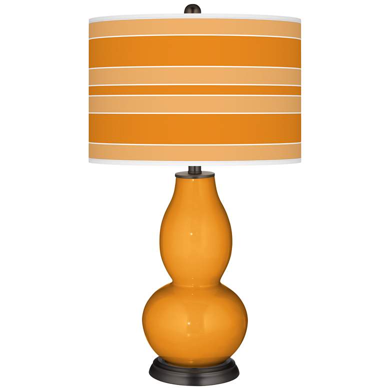 Image 1 Carnival Bold Stripe Double Gourd Table Lamp
