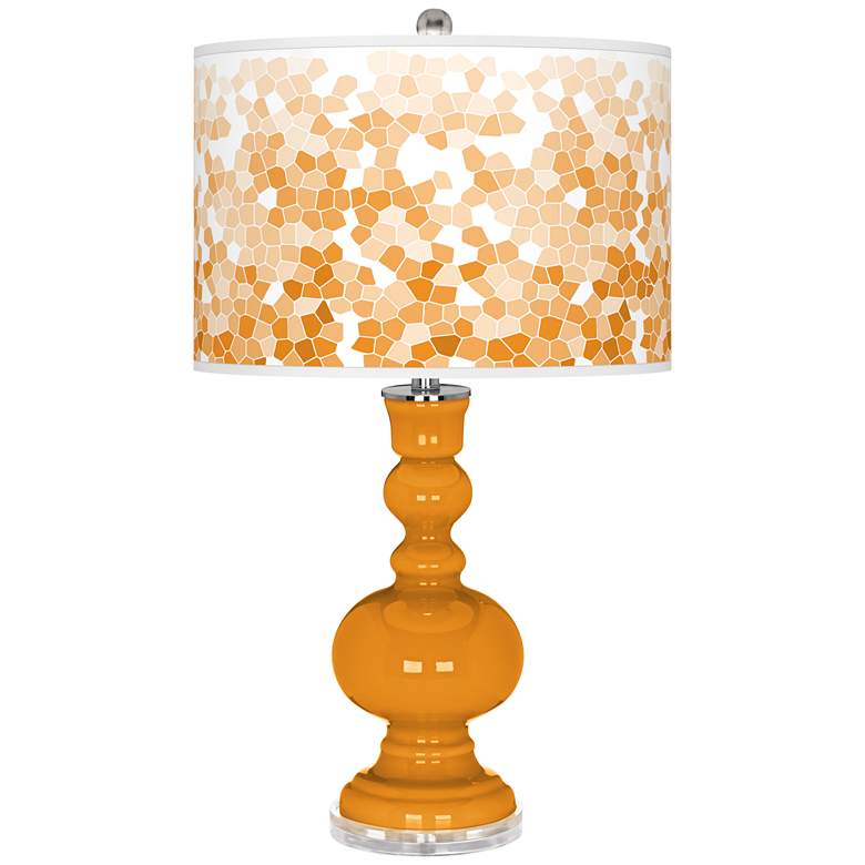 Image 1 Carnival Mosaic Giclee Apothecary Table Lamp