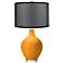 Carnival Ovo Table Lamp with Organza Black Shade