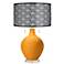 Carnival Toby Table Lamp With Black Metal Shade