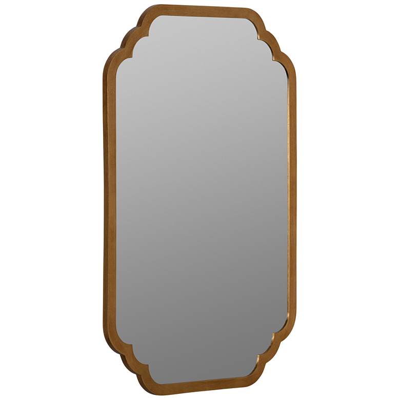 Image 5 Carol Gold Leaf 23 3/4 inch x 35 3/4 inch Rectangular Wall Mirror more views