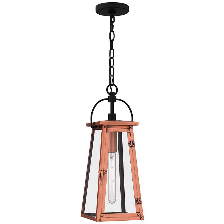 Image 1 Carolina 1-Light Aged Copper Mini Pendant Light