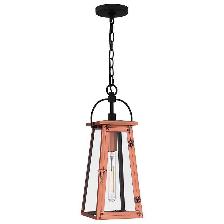 Image 2 Carolina 1-Light Aged Copper Mini Pendant Light more views